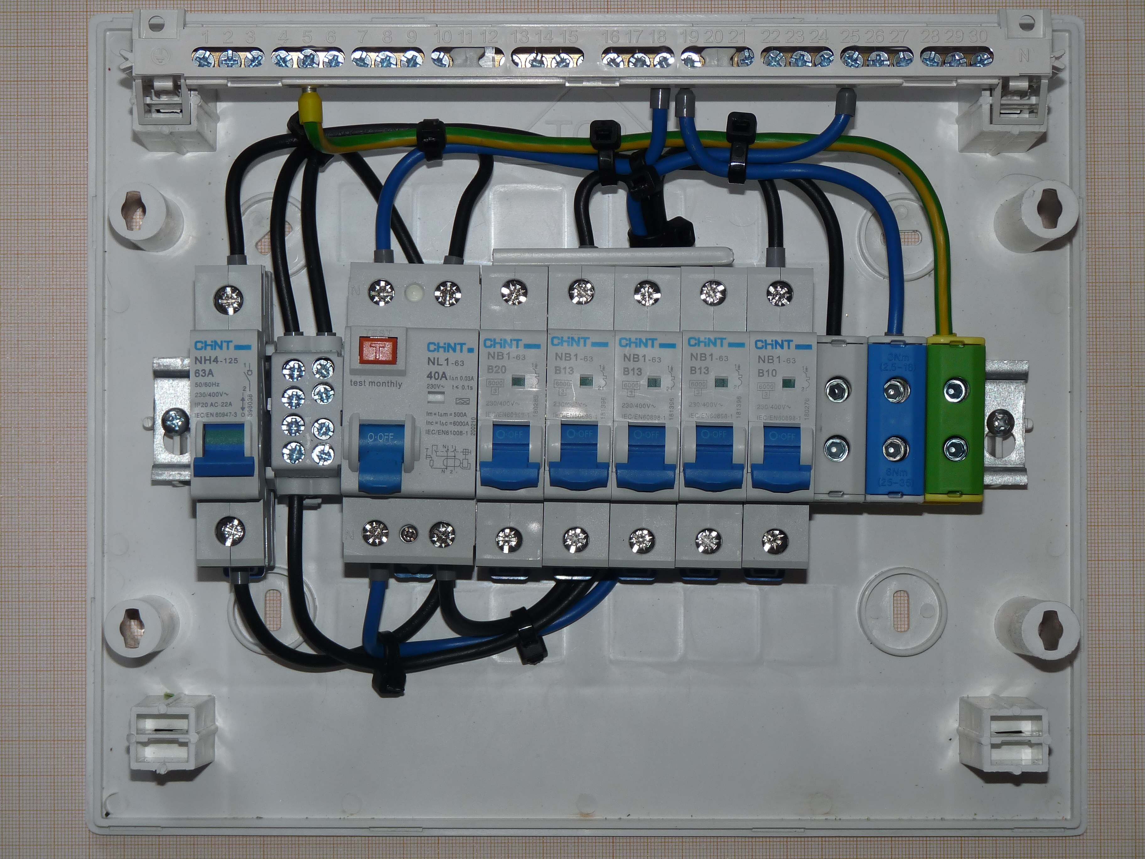 Change my consumer unit