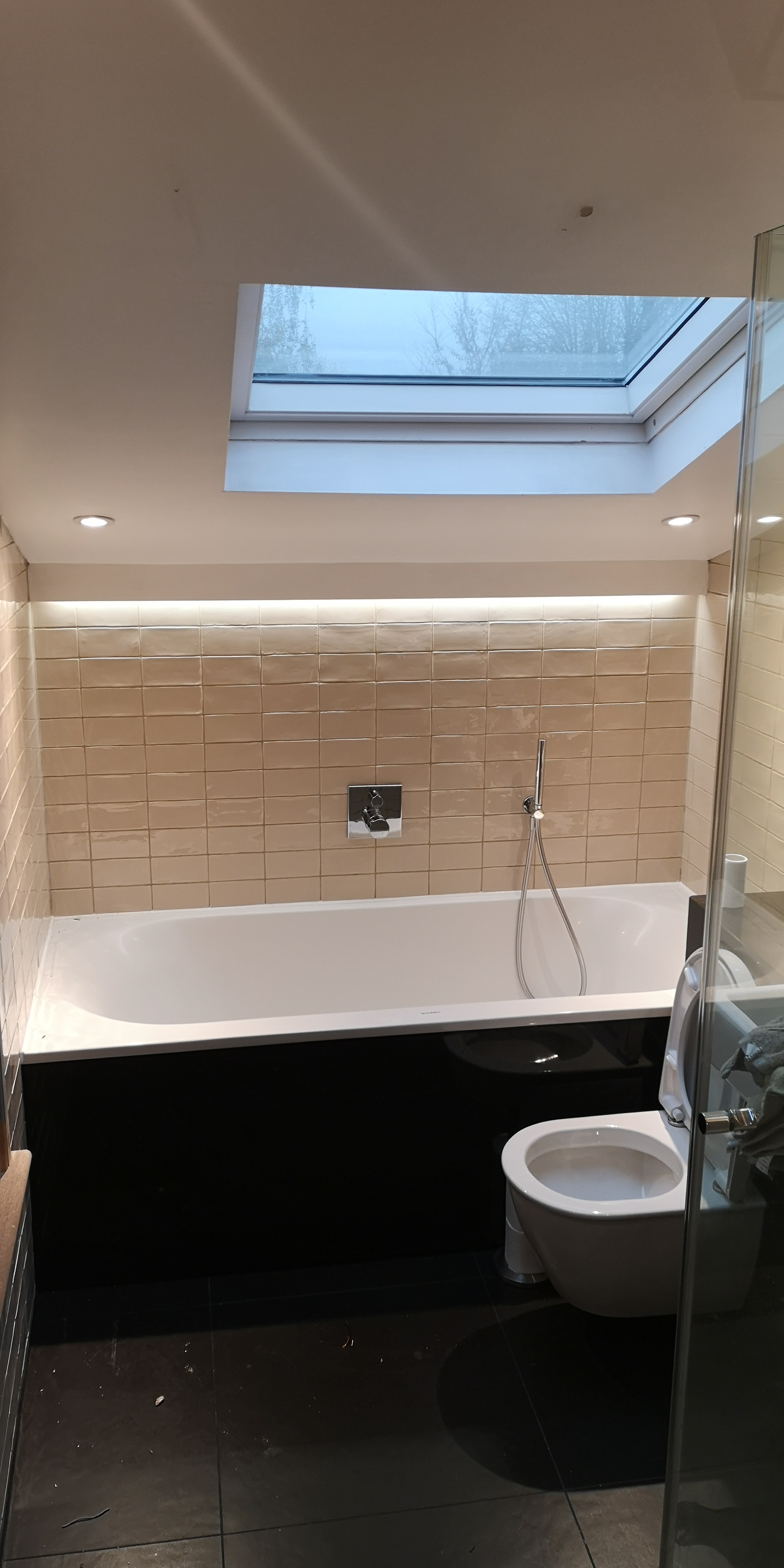 Bathroom mood lighting in Epping