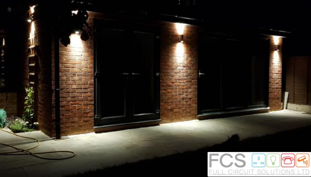 External and garden lighting in Harlow, Essex