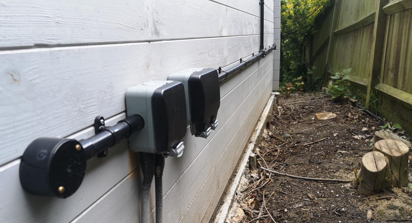 summerhouse Electrics installation in Loughton