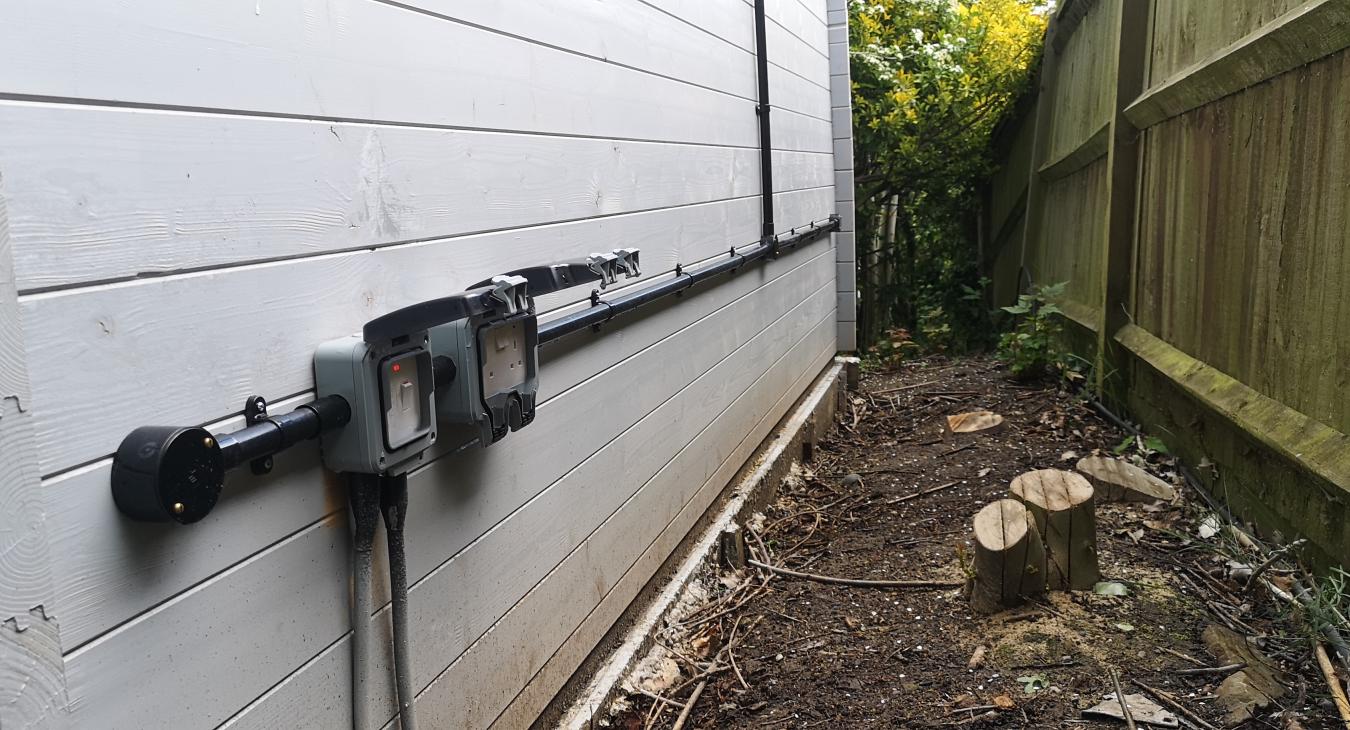 summerhouse Electrics installation in Loughton