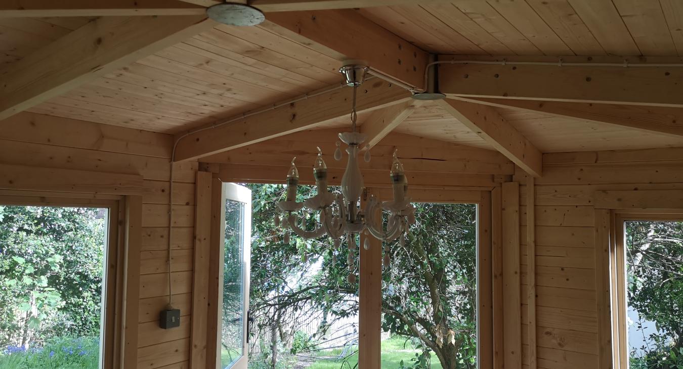 summerhouse Electrics installation in Loughton