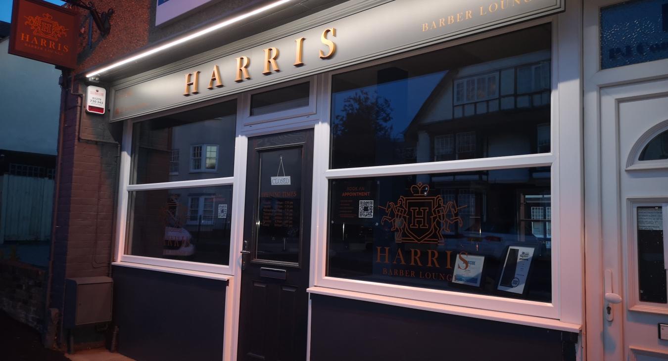 Harris babershop lighting